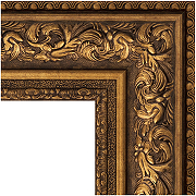 Зеркало Evoform Exclusive Floor 205х85 BY 6137 с фацетом в багетной раме - Виньетка состаренная бронза 109 мм-1