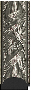 Зеркало Evoform Exclusive Floor 203х114 BY 6165 с фацетом в багетной раме - Византия серебро 99 мм-2