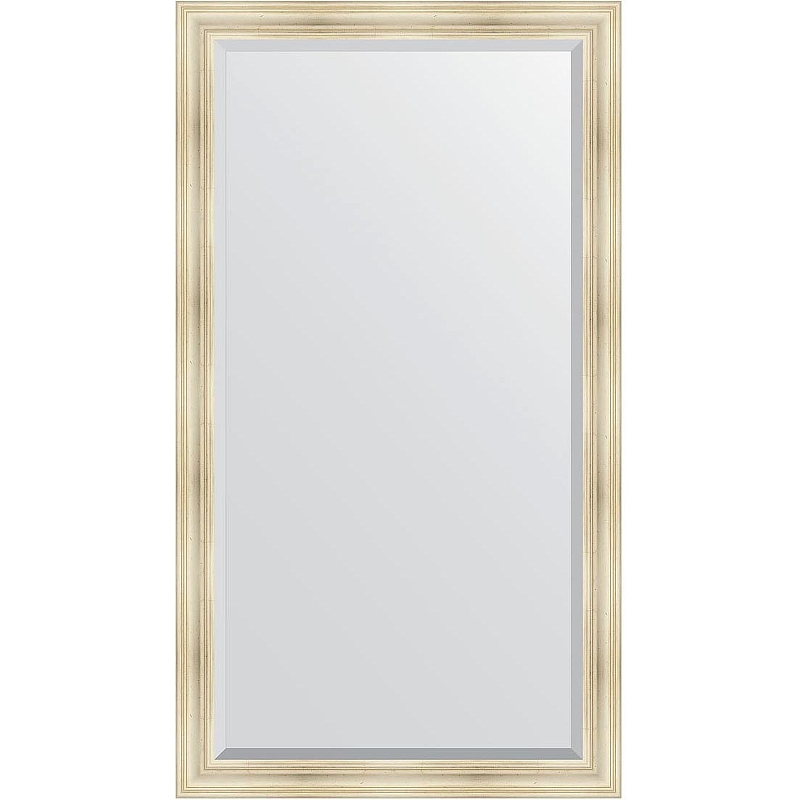 Зеркало Evoform Exclusive Floor 204х114 BY 6168 с фацетом в багетной раме - Травленое серебро 99 мм