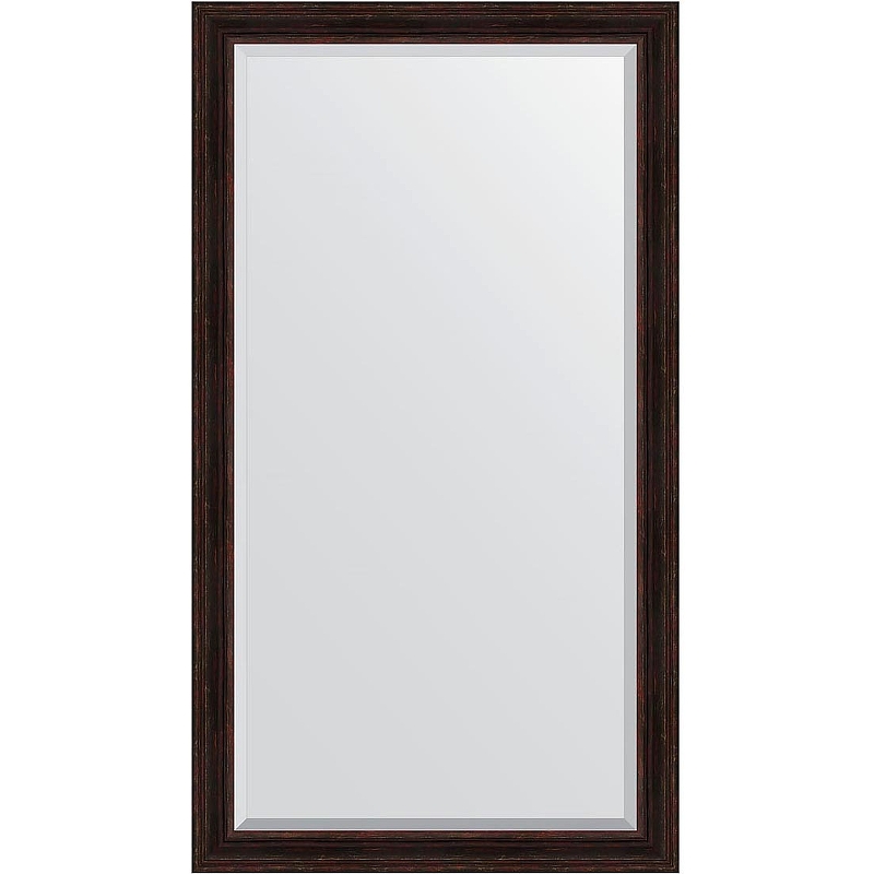 Зеркало Evoform Exclusive Floor 204х114 BY 6170 с фацетом в багетной раме - Темный прованс 99 мм