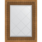 Зеркало Evoform Exclusive-G 75х57 BY 4025 с гравировкой в багетной раме - Бронзовый акведук 93 мм