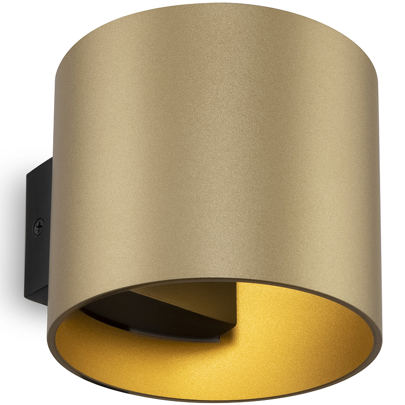 цена Настенный светильник Maytoni Ceiling Wall Rond C066WL-01MG Золото матовое
