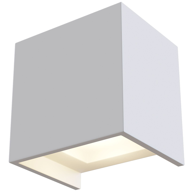 Настенный светильник Maytoni Ceiling Wall Parma Led C155-WL-02-3W-W Белый бра technical c155 wl 02 3w w led 6вт 10х10х10 см 600лм цвет белый
