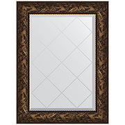 Зеркало Evoform Exclusive-G 91х69 BY 4115 с гравировкой в багетной раме - Византия бронза 99 мм