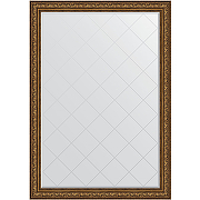 Зеркало Evoform Exclusive-G 190х135 BY 4513 с гравировкой в багетной раме - Виньетка состаренная бронза 109 мм