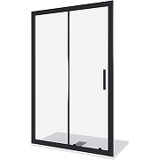 Душевая дверь Good Door Cofe WTW-110-C-B 110 КФ00010 профиль Черный стекло прозрачное