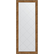 Зеркало Evoform Exclusive-G Floor 200х80 BY 6312 с гравировкой в багетной раме - Виньетка бронзовая 85 мм