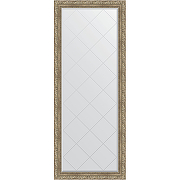 Зеркало Evoform Exclusive-G Floor 200х80 BY 6313 с гравировкой в багетной раме - Виньетка античное серебро 85 мм