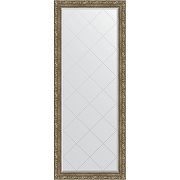 Зеркало Evoform Exclusive-G Floor 200х80 BY 6315 с гравировкой в багетной раме - Виньетка античная латунь 85 мм
