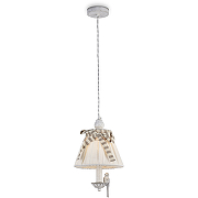 Подвесной светильник Maytoni Elegant Bird ARM013-PL-01-W Льняной Белый антик-5