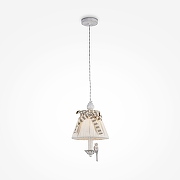 Подвесной светильник Maytoni Elegant Bird ARM013-PL-01-W Льняной Белый антик-6