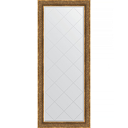 Зеркало Evoform Exclusive-G Floor 204х84 BY 6331 с гравировкой в багетной раме - Вензель бронзовый 101 мм