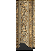 Зеркало Evoform Exclusive-G Floor 205х115 BY 6375 с гравировкой в багетной раме - Виньетка античная бронза 109 мм-1