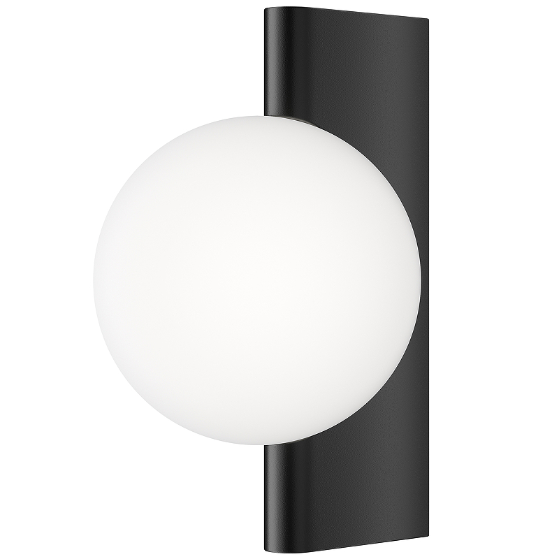 Настенный светильник Maytoni Modern Avant-garde MOD324WL-01B Белый Черный матовый настенный светильник maytoni modern axis mod106wl l16b3k белый черный