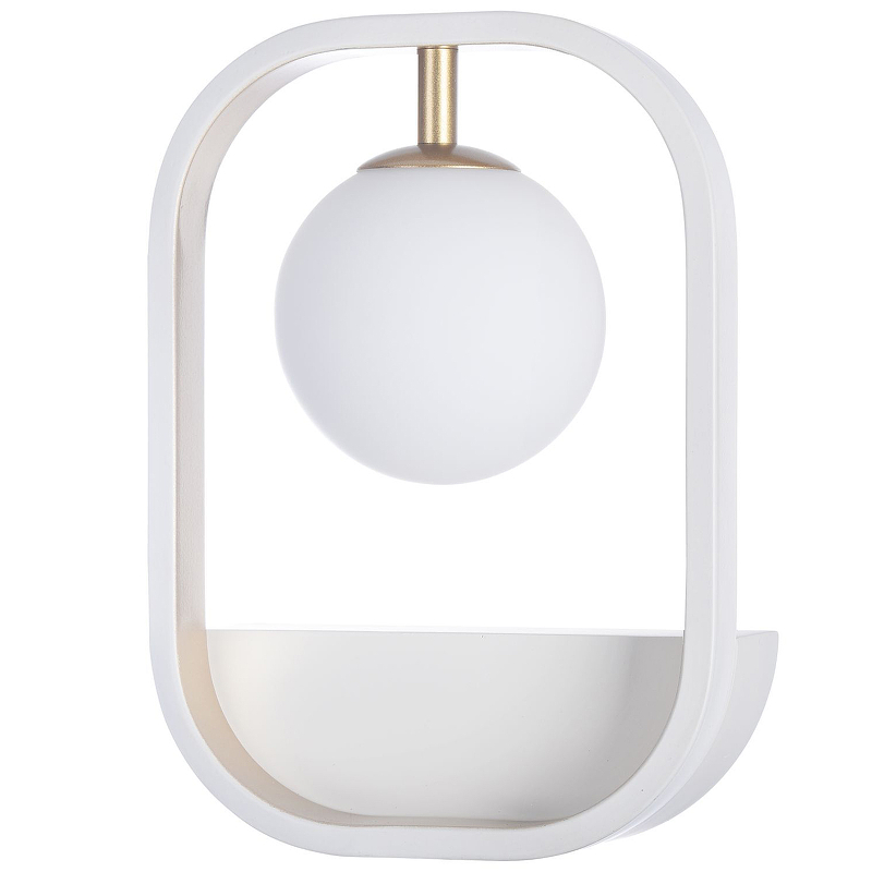 цена Настенный светильник Maytoni Modern Avola MOD431-WL-01-WG Белый Золото