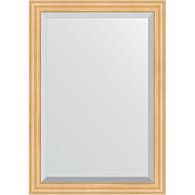 Зеркало Evoform Exclusive 101х71 BY 1193 с фацетом в багетной раме - Сосна 62 мм