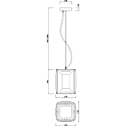 Подвесной светильник Maytoni Modern Cerezo MOD202PL-01N Прозрачный Хром-10