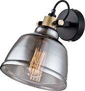 Настенный светильник Maytoni Pendant Irving T163-01-C Дымчатый Черный-1