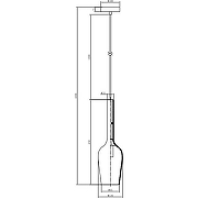 Подвесной светильник Maytoni Pendant Lacrima P007-PL-01-W Белый Никель-5