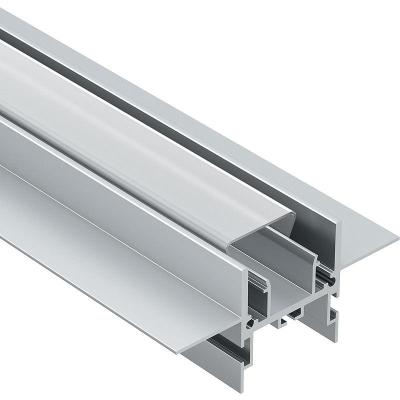 Профиль алюминиевый Maytoni ALM014S-2M для натяжного потолка Серебро профиль алюминиевый artelamp gap a610206 для потолка из гипсокартона черный