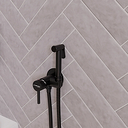 Гигиенический душ со смесителем STWORKI by Damixa Хельсинки HFHS52030 Черный матовый-1