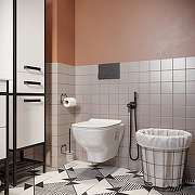 Гигиенический душ со смесителем STWORKI by Damixa Хельсинки HFHS52030 Черный матовый-2