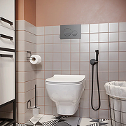 Гигиенический душ со смесителем STWORKI by Damixa Хельсинки HFHS52030 Черный матовый-3