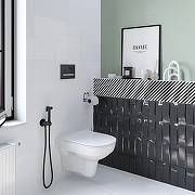 Гигиенический душ со смесителем STWORKI by Damixa Хельсинки HFHS52030 Черный матовый-9