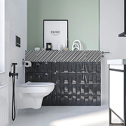 Гигиенический душ со смесителем STWORKI by Damixa Хельсинки HFHS52030 Черный матовый-11