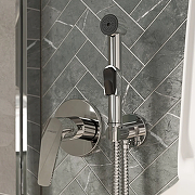 Гигиенический душ со смесителем STWORKI by Damixa Дублин HFDB75100 Хром-1