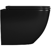 Унитаз D&K Matrix DT1396025 подвесной Черный с сиденьем Микролифт-1