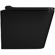 Унитаз D&K Berlin DT1436025 подвесной Черный с сиденьем Микролифт-1