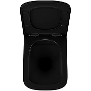 Унитаз D&K Berlin DT1436025 подвесной Черный с сиденьем Микролифт-4