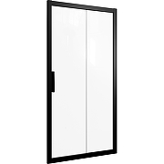 Душевая дверь STWORKI Стокгольм 90 3GW207TTKK000 профиль Черный матовый стекло прозрачное