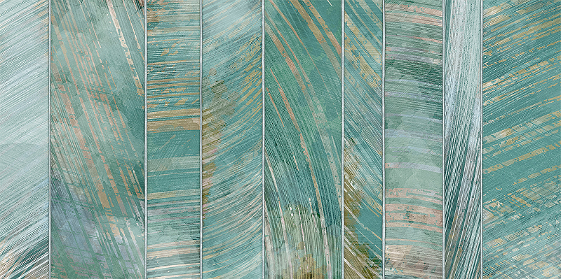 Керамическая плитка NewTrend Emerald Twiddle WT9EME24 настенная 24,9х50 см