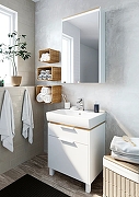 Комплект мебели для ванной STWORKI Дублин 60 406305 Белый Светлое дерево-6