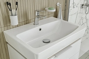 Комплект мебели для ванной STWORKI Дублин 60 406305 Белый Светлое дерево-12