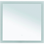 Зеркало STWORKI Эстерсунд 90 259343 с подсветкой Белое матовое с сенсорным выключателем