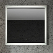 Зеркало STWORKI Эстерсунд 90 259343 с подсветкой Белое матовое с сенсорным выключателем-3