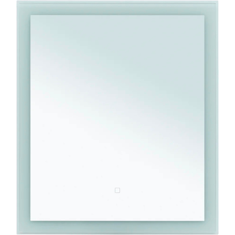 Зеркало STWORKI Эстерсунд 75 259342 с подсветкой Белое матовое с сенсорным выключателем