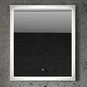 Зеркало STWORKI Эстерсунд 75 259342 с подсветкой Белое матовое с сенсорным выключателем-3
