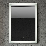 Зеркало STWORKI Эстерсунд 60 259337 с подсветкой Белое матовое с сенсорным выключателем-3