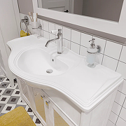 Комплект мебели для ванной STWORKI Хельсингборг 105 482008 Белый-5