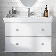 Комплект мебели для ванной STWORKI Вестерос 85 415157 подвесной Белый-6