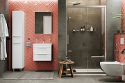 Комплект мебели для ванной STWORKI Копенгаген 60 467206 подвесной Белый-6