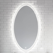 Зеркало STWORKI Вестерос 55 Вес.02.55/W с подсветкой Белое-1