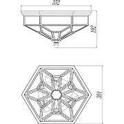 Потолочный светильник Maytoni House Zeil H356-CL-03-CH Прозрачный-6