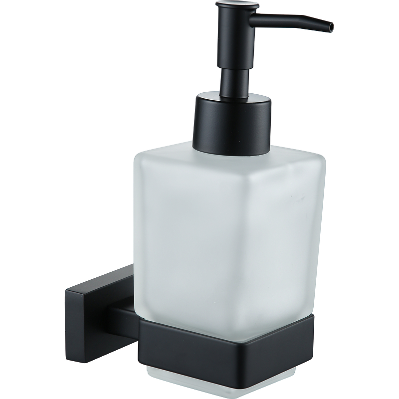 Дозатор для жидкого мыла Belz B903 B90327 Черный матовый ершик для унитаза belz b903 b90310 черный матовый