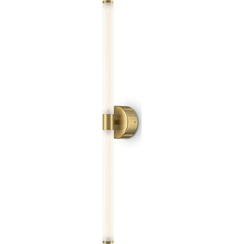 Настенный светильник Maytoni Modern Axis MOD106WL-L16G3K Белый Золото светильник светодиодный подвесной maytoni collar 3000к 16 вт 7 кв м золото ip20 p069pl l16g3k