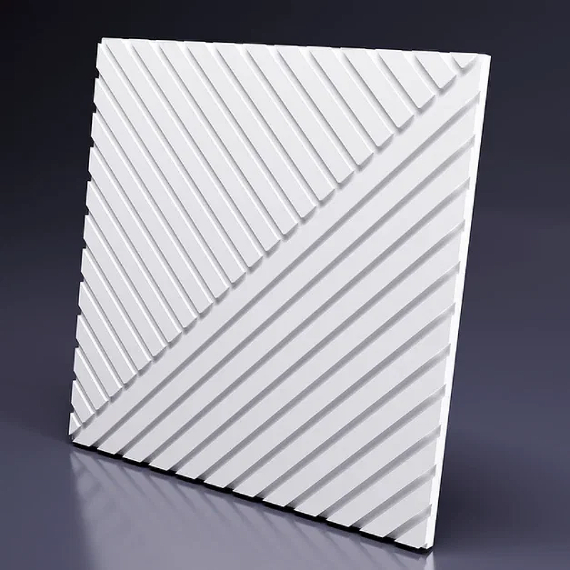 Гипсовая 3д панель Artpole Platinum Pifagor 1 GD 0010-1 глянцевая 600x600 мм